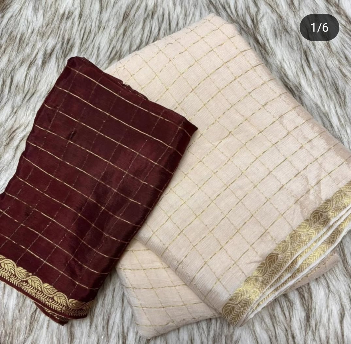 Chinon sarees